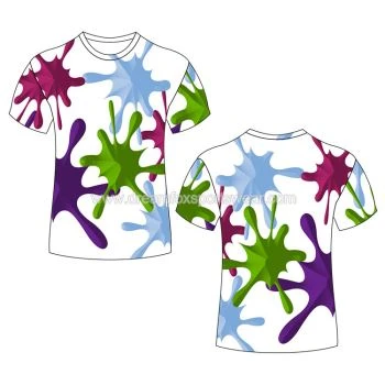 Kühle trockene Import-Weiß-T-Shirts mit Sublimation