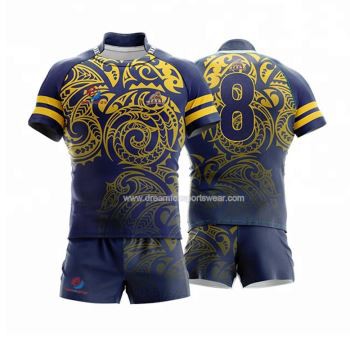 Alle Sublimation Fiji Rugby Jersey
